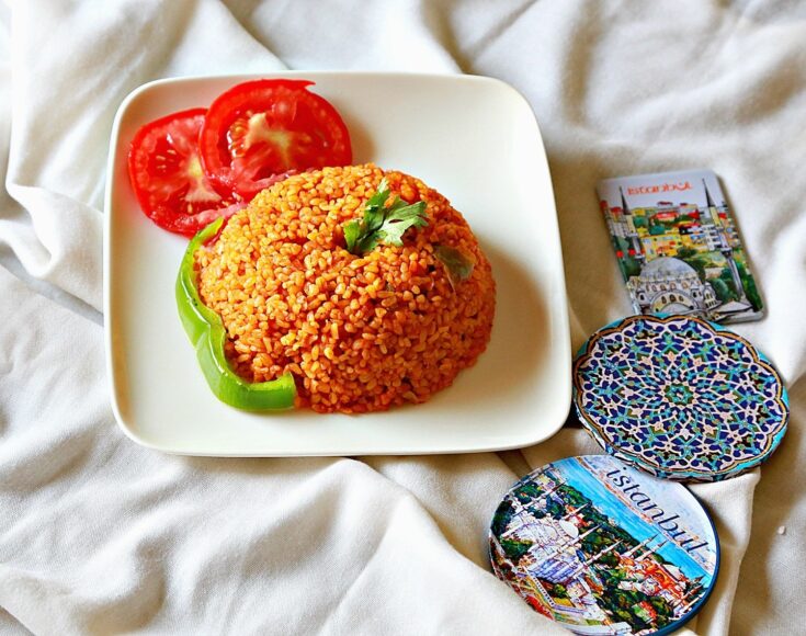 Turkish bulgur with tomato