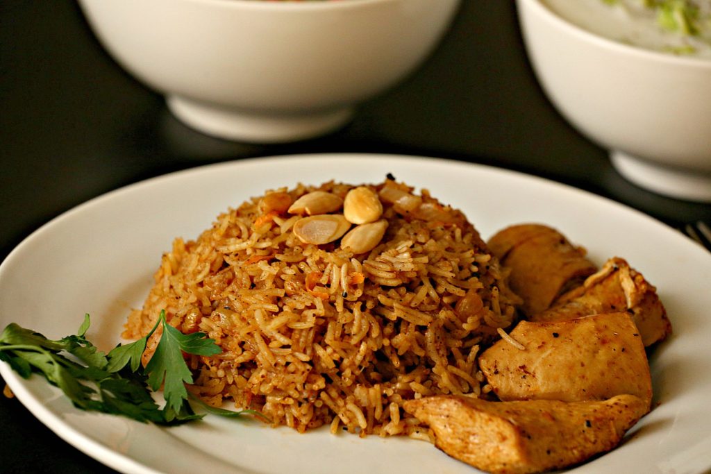 Saudi Rice Pilaf (Kabsah) - :: Nutrizonia