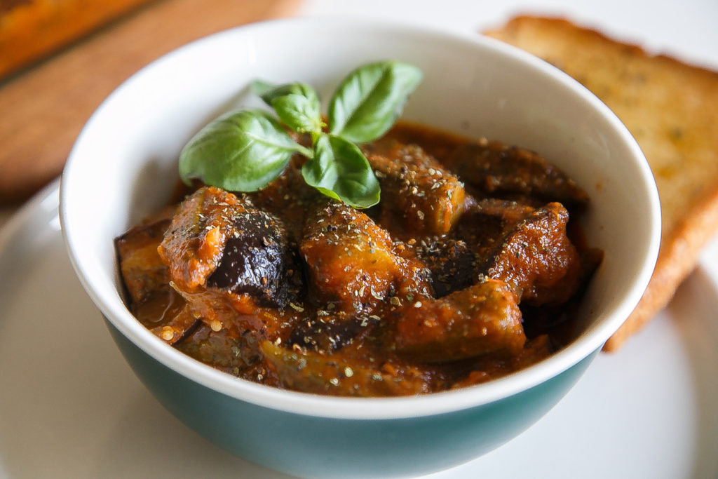 eggplant okra stew