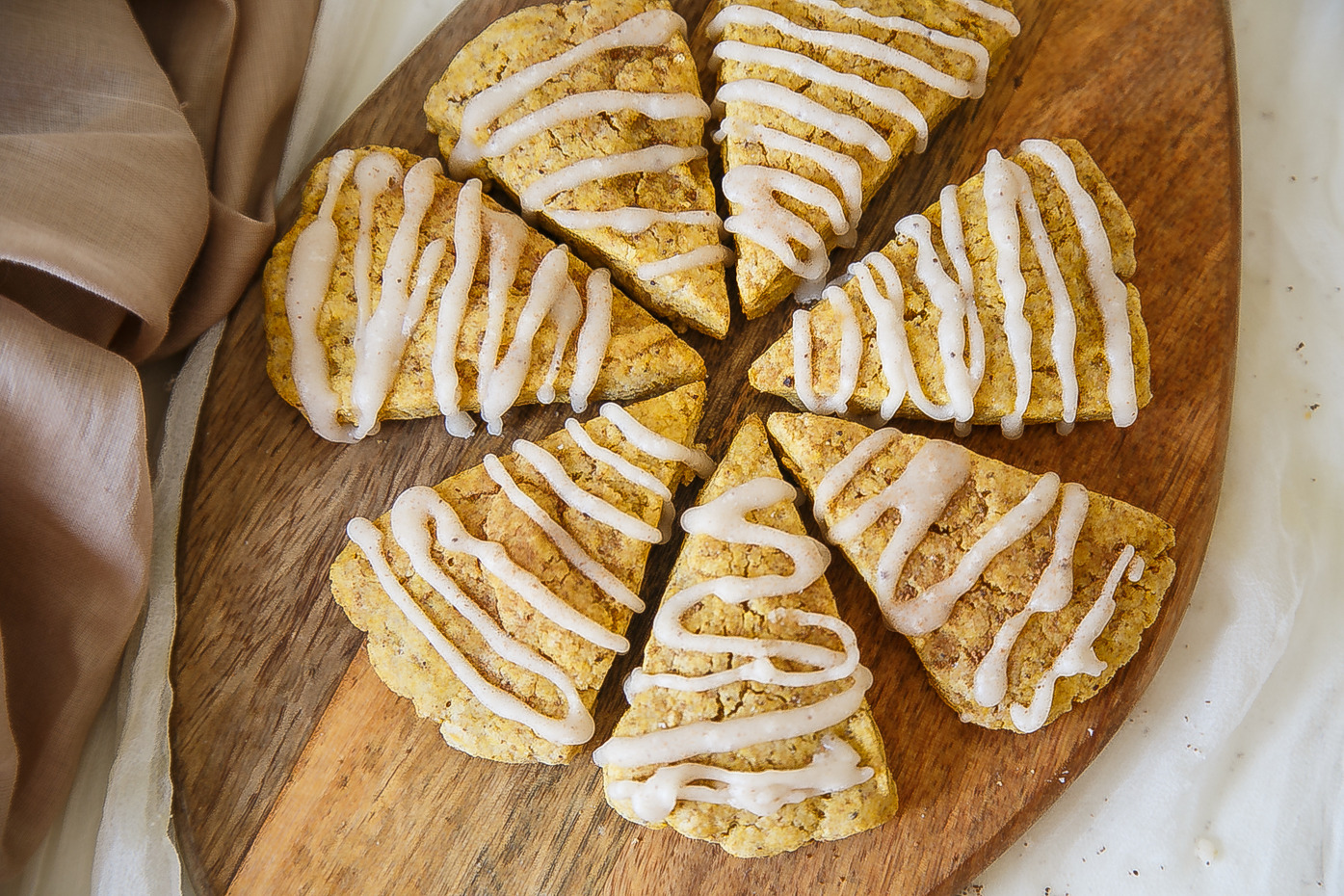 Vegan & Gluten Free Pumpkin Scones - :: Nutrizonia